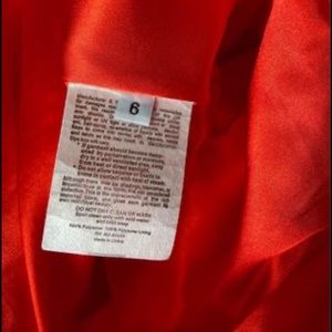 Orange Homecoming Dress